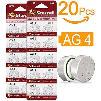 1 BATTERIA A BOTTONE PILA AG4 1,5v 377A SR66 LR626 SG4 SR626