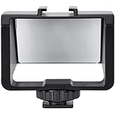 Selfie Flip Screen Bracket, Portable Camera Vlog Selfie Flip Screen para Cámaras Fuji/Nikon/sin Espejo, Compatibilidad Fuerte