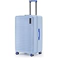 Mokobara The Aisle Trunk Check-in Large Luggage | 105L Capacity | Durable Polycarbonate Shell | TSA Lock & YKK Zippers | Ideal for Extended Trips | Blue | Shy Blue