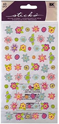 Stickopotamus Stickers Small Teeny Flowers