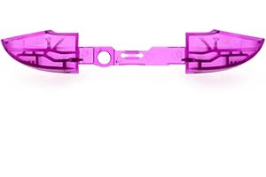 DEVINE CUSTOMZ DevineCustomz Bouton de contrôle pour Xbox Series S X Lb Rb Guide d'accueil Boutons en haut gauche et droit Violet transparent