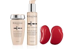 KÉRASTASE Curl Manifesto - Bain Hydratation Douceur - Shampoing Doux Crème - Brillance & Définition - Miel de Manuka & Céramides - Cheveux Bouclés, Frisés & Crépus - Sans Sulfate - 250 ml