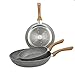Produktbild Tognana Porcellane Set 3 Pfannen 20 + 24 + 28 cm Stone & WOOD