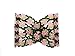 Mytoptrendz®Ladies Pink Beaded Hair Clamp Clips Double Hair Comb (Pink)