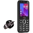 TTfone TT240 Simple Easy to use Mobile Phone - KaiOS Feature Smartphone (with Mains Charger)