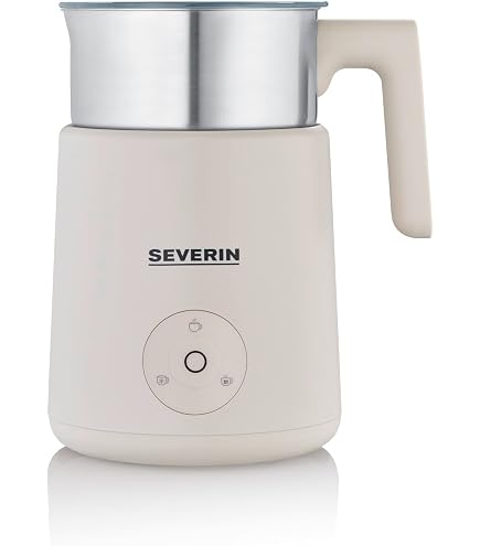 Mousseur à Lait électrique Sjöstrand - Inox - Pour Lait Chaud Et Froid - Design Chromé