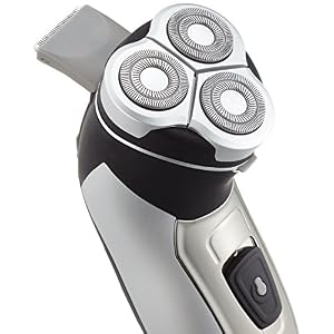 Paul Anthony Pro Series 3 Titanium Mens Cordless Rotary Shaver / 3 Titanium Steel Flexible Heads / 40 Minute Usage… - Image 2