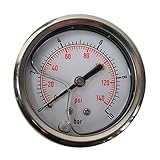 Anwendungsbereich: Die Glycerin gefüllten Messarmaturen sind z.b. für die Hydraulik, Kompressoren und im Schiffbau geeignet