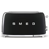 Smeg TSF02BLEU Ekmek Kızartma Makinesi, Siyah