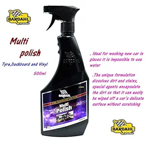 BARDAHL Multi Polish (Tyre,Dashboard and Vinyl) 500 Ml