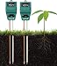 Produktbild Bodenprüfgerät [Soil Testing Meter], [2 Stück] Fosmon 3-in-1-pH-Meter, Bodensensor für Feuchtigkeits-, Licht- und pH-Level-Messung für den Anbau von Garten, Rasen, Bauernhof, Pflanzen, Blumen, Gemüse, Kräuter & mehr