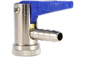 KEENSO 8mm Coche Motocicleta Van Bicicleta Neum¨¢Tico V¨¢lvula de inflado la l¨ªnea a¨¦Rea Chuck Aire Conector Clip en Boquilla Adaptador Bomba neum¨¢Tica,Herramientas para v¨¢lvulas