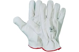 SOCIM GUANTI DA LAVORO IN PELLE FIORE BOVINO TG.09 - CONF.PZ.12 PAIA