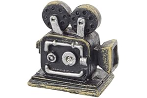 MIAMIXA Miniaturen für Puppenhäuser und Wichtelstuben oder Geschenkgutscheine · DIY Miniwelt · Filmkamera 3 cm