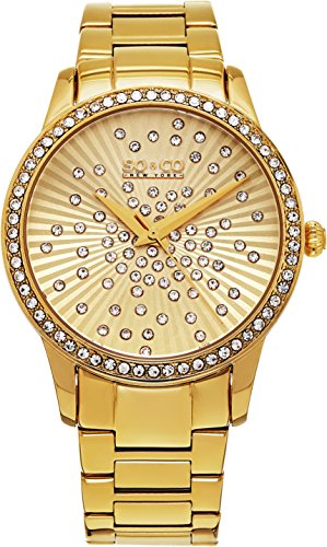 SO & CO New York Frauen Madison Analoganzeige japanische Quarz-Uhr – 5239