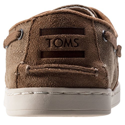 Toms - Culver Canvas Boat Shoe, Toffee, 12