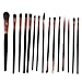 Imported 15pcs Pro Makeup Brushes Set Powder Eyeshadow Eyeliner Mascara brush Tool RS.345.00