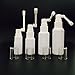 Drillpro 10 / 15 / 20 / 30 / 50 / 100ml Empty Rotation Plastic Nasal Pump Spray Bottle Mist Nose Wholesale White 20ml
