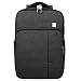 Produktbild Eshow Nylon Laptop Rucksack Backpack Schulrucksack Laptoprucksack für 13" 13.3" 14" Laptop Notebook Computer Arbeit Campus Studenten, Dunkelgrau