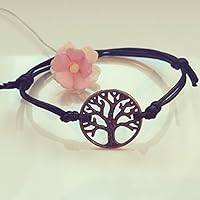 Baum des Lebens Armband in Schwarz Bronze Größenverstellbar, tree of life / vintage / ethno / hippie / must have / statement / florabella schmuck
