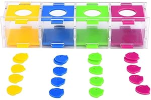 YOUTHINK Jouets Colorés de Perroquet Formation de Perroquet Intéressant Oiseaux Jouets de Formation D'Intelligence pour Perruche Calopsitte Conure Inséparable Finch Canary Budgie Macaw African Grey Cockatoo