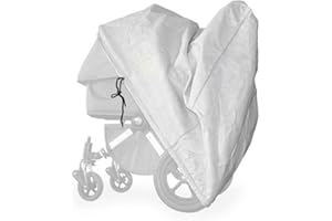 softgarage buggy softcush lichtgrau Abdeckung für Kinderwagen ABC-Design Salsa 4 Regenschutz Regenverdeck