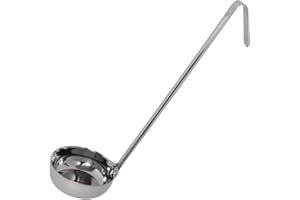 Vogue GG004 Loucheà fond plat en acier inoxydable 118 ml