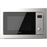 Cecotec Digital GrandHeat 2500 Built-In SteelBlack Microwave 900W, Built-in, 25 Litres, Grill, Quick start, 8 preset function