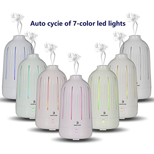 Arofume Aroma Diffusor Aromatherapie Humidifier 2000ml Grosse Kapazität Ätherische Öl Ultraschall Luftbefeuchter mit 7 LED Farbwechsel Licht, Wasserlos Auto off, für Büro Spa Schlafzimmer Babies Kinder Haus Yoga - 2