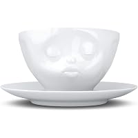 FIFTYEIGHT Tasse „Verpennt“ – Porzellan, 200 Ml, Weiß, Made In Germany, Spülmaschinenfest