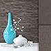 Produktbild Steintapete Vlies Grau Creme Edel , schöne edle Tapete im Steinmauer Design , moderne 3D Optik für Wohnzimmer, Schlafzimmer oder Küche inklusive der Newroom Tapezier Profibroschüre mit super Tipps!
