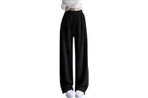 VUNCIO Kids Pants Girls Age 4-14 Years Spring Winter Baggy Trousers for ADO Girls Elastic Waist Loose Comfy School Casual Sports Athletic Vacation Streetwear Sweatpants