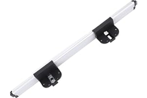 AQXREIGHT Riel Para Mesa De Caravana Soporte De Pared De 20 Pulgadas En Aleación De Aluminio Anodizado Para Autocaravanas Trailers Barcos Y Espacios Interiores Con Diseño Desmontable Y Fácil Instalación