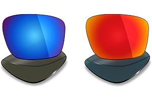 Mryok Polarisierte Ersatzgläser für Oakley Mainlink Sonnenbrillen, 2 Paar