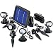 Produktbild Renkforce Solar-Spot mit Bewegungsmelder LED Kalt-Weiß Trio PIR SR302-K Schwarz