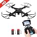 Produktbild Drohne mit KameraAMZtronics A15 RC Quadrocopter 2.4GHz 6-Achsen-Gyro Drohne mit 2,0 MP HD Kamera FPV Monitor Video Live 3D Flip Funktion