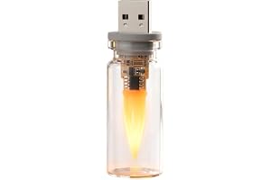 Ungtyb USB-lampa för bilkontakt i flamma effekt omgivande dekorationer | USB bil LED-lampor för hem camping utomhus fest meditation sovrum arbetsplats sovsal