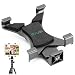Produktbild iKross Universal Tablet Stativadapter Tablethalterung Halter Halterung Clip Mount Adapter für Tablet von 7 - 10.2 Zoll – Schwarz