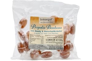 ‎CUM NATURA -IMKERGUT Honig Propolis Bonbons | von Imker | 100 g Beutel, Imkergut