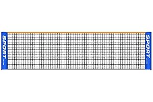 Dequate Volleyball Net For Swimming Pool, Indoor And Outdoor Standard Portable Height Adjustable Beach Volleyball Net And Posts Badminton Net And Stand For Garden Multi-size