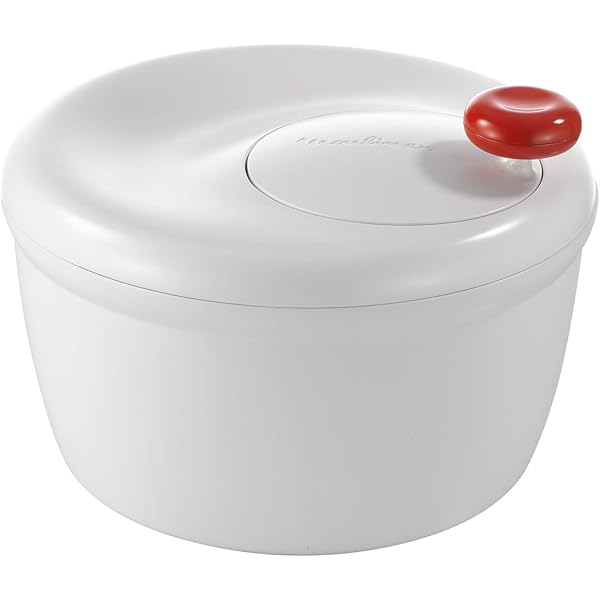 Centrifuga Per Insalata Monopezzo - Asciuga In Secondi, Lavabile In Lavastoviglie, Piedino Antiscivolo