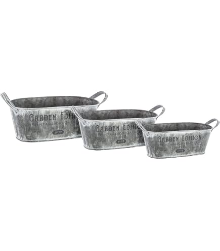 Seaux Déco Atmosphera Set 2 Seaux Métal Atmosphera - Gris, Zinc Et Jute, Diamètre 22.5cm Et 18.5cm Corbeille Papier Seaux Déco Atmosphera Set 2 Seaux Métal Atmosphera - Gris, Zinc Et Jute, Diamètre 22.5cm Et 18.5cm Corbeille Papier