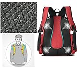 16 Taschen Baby Windel Tasche Organizer wasserabweisend Oxford Stoff Travel Rucksack mit Wickelunterlage und welkey kinderwagenhalter - 3