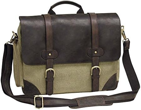 Bellino Frontier Prospector Briefcase, Olive