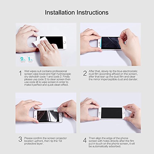 Protector de pantalla Xiaomi Mi6  NILLKIN Protector de alta definici  n de vidrio templado de alta definici  n  9H Dureza 3D Touch  Protector de pantalla de borde curvo de 0 2 mm con cubierta trasera suave para Xiaomi Mi6  Transparente