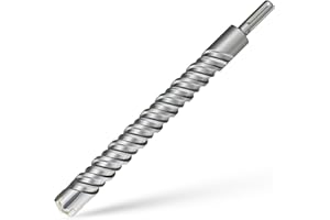 CSOOM Punta per trapano SDS Plus, 40 x 350 mm, professionale, ideale per foratura su pietra, cemento, pietra naturale, muro di mattoni