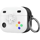 Minesk Airpods 3 ile Uyumlu Gaming Serisi Hybrid Tasarım Kılıf - İ&ccedil; Kısmı TPU - Dış Kısmı Polikarbonat - Kenarları Fiber Karb