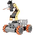 Hiwonder MasterPi AI Vision Robot Arm with Mecanum Wheels Car Powered by Raspberry Pi Open Source Robot Car