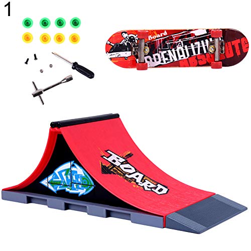 Saniswink Cute And Fun Gift Professional Mini Finger Board Skateboard Toy Alloy Skate Park Kids Sports Game