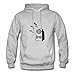 Stylish Off-the-record Customizable Long-sleeve Speaker 3d Noise Women X-small Grey Sweatshirts